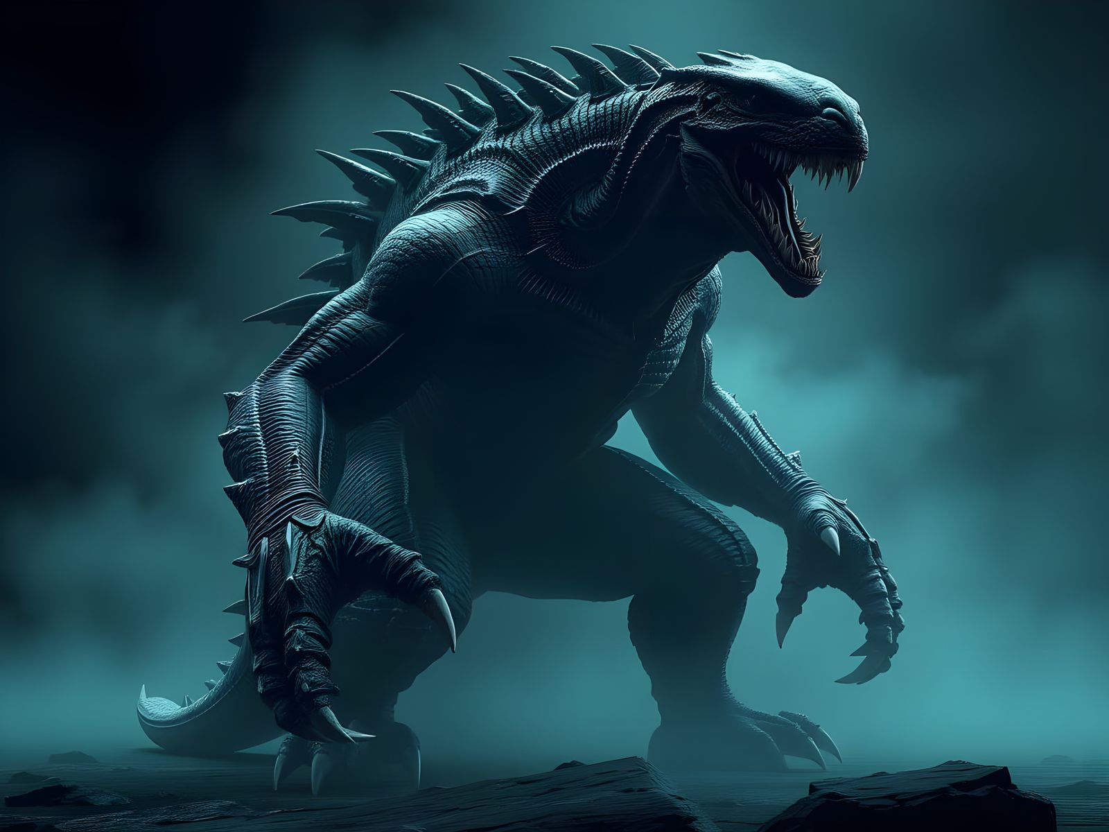 Cyberpunk Monster Reveals Its Fearsome Form