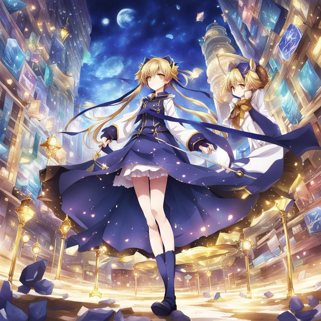 Libra in Anime Key Visual Style
