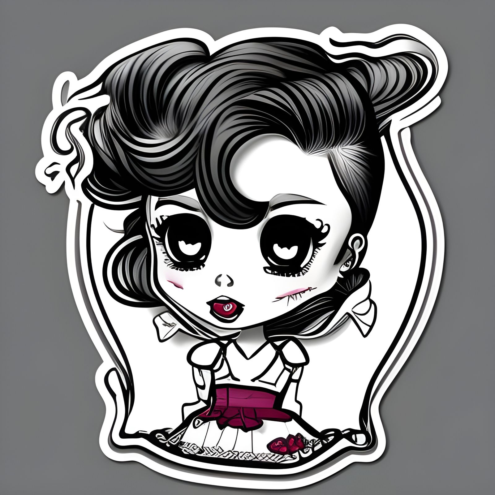 Rockabilly Sticker