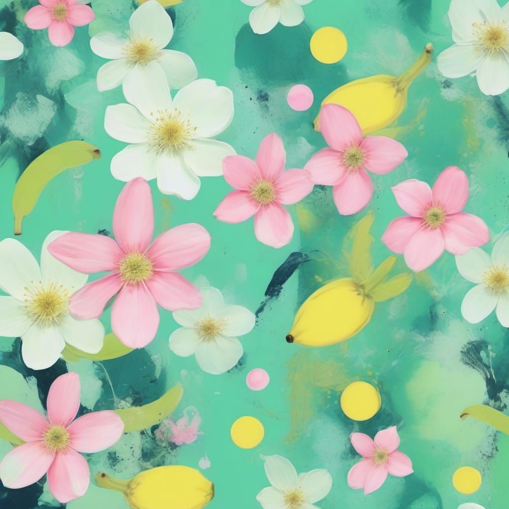 Surreal Abstract Painting of a Mischka in a Nebula