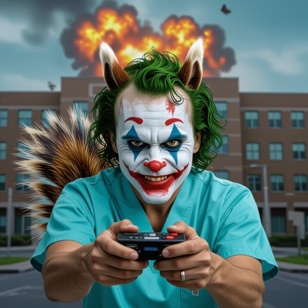 Joker Squirrel Nurse Detonates Hospital