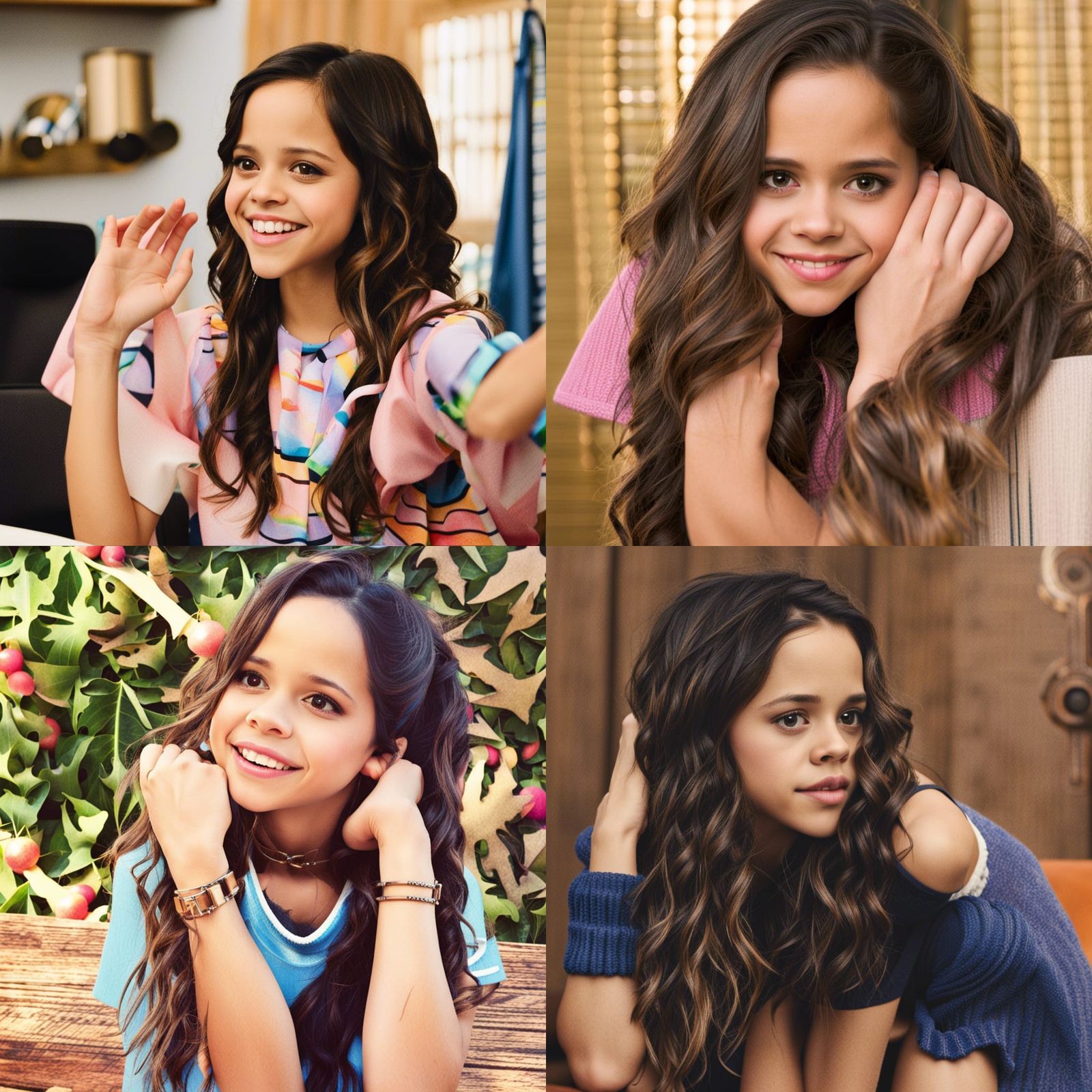 Jenna Ortega Portrait: Digital Likeness