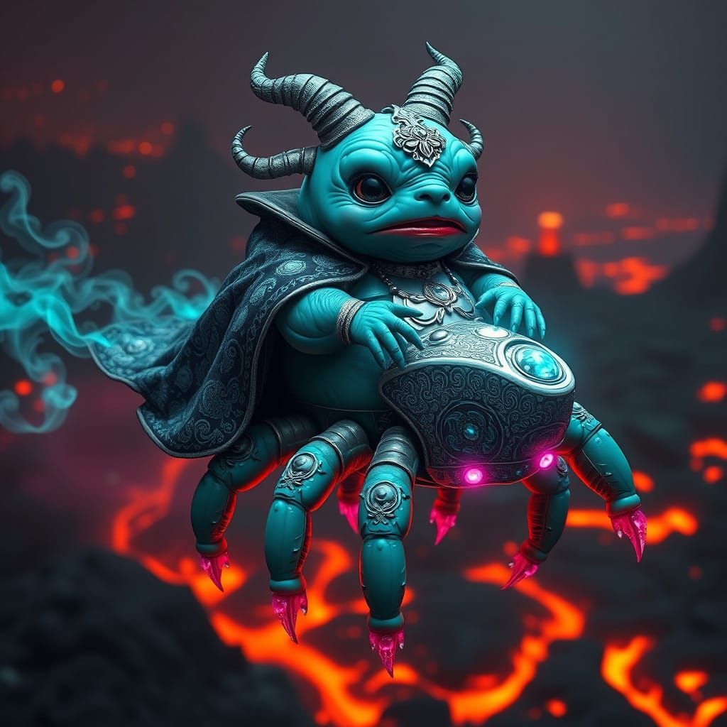 Tardigrade Sorceress on a Drone