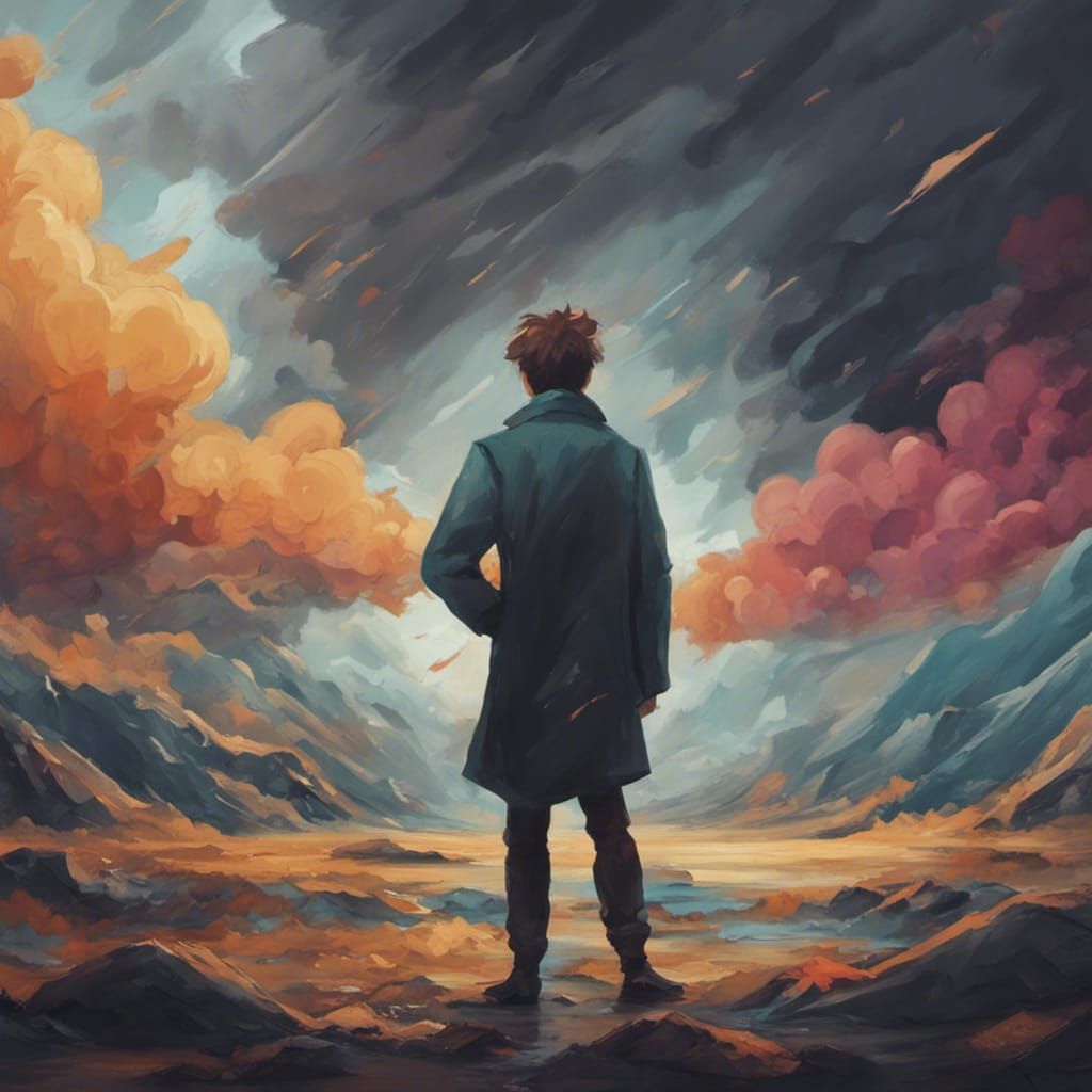 Serene Person Unaffected by Negative Comments