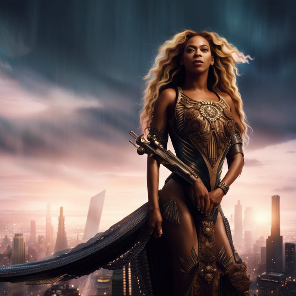 Dramatic Digital Painting of a Stunning Portrait