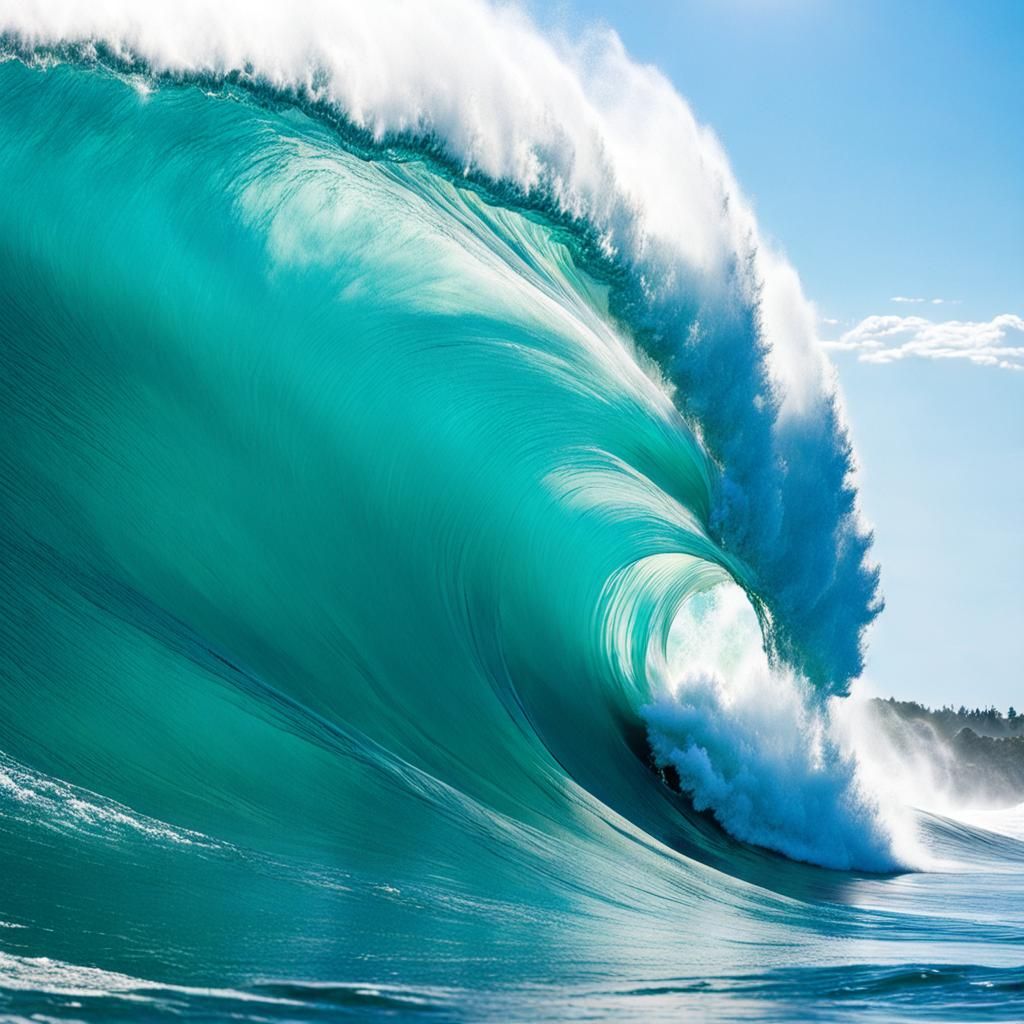 Monster Wave Rises from the Deep