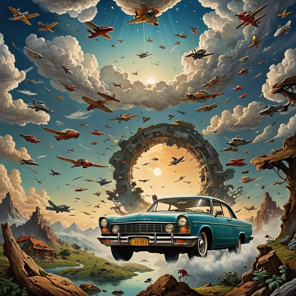 Surreal Imaginary World Beyond Dreams