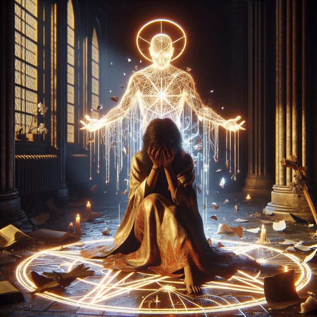 A South Asian Woman Finds Comfort Amidst Shattered Faith