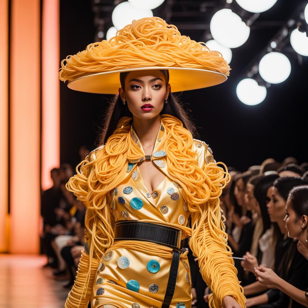 Ramen runway couture