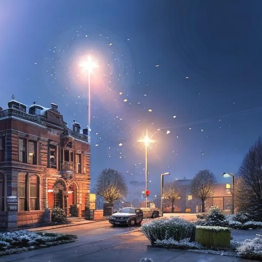 Exotic Bird with Colorful Plumage and Orange Beak