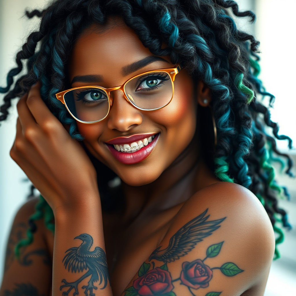 Realistic Portrait of Isabella, Model from Rio de Janeiro