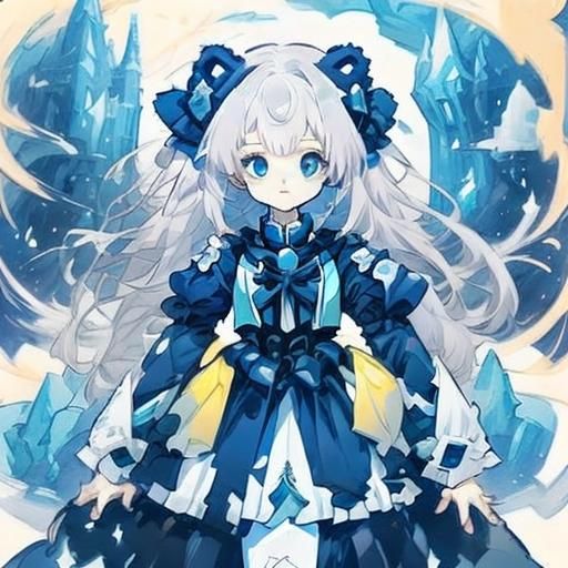 Big Bear Moon in Anime Style