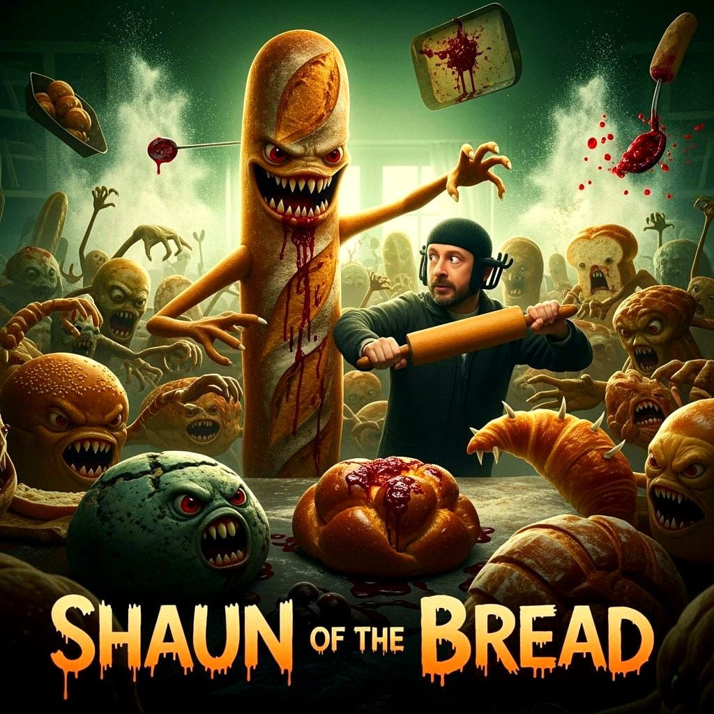 Shaun of the bread