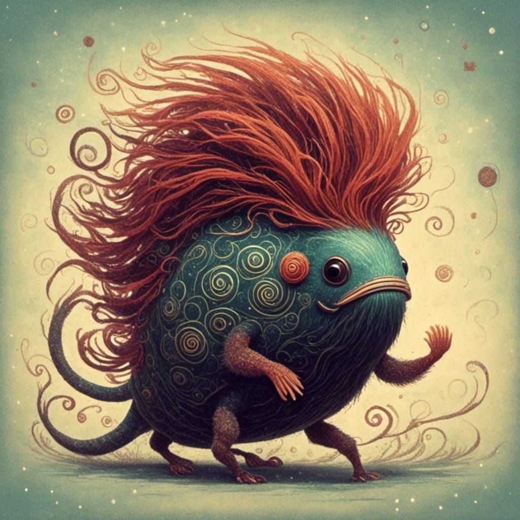 Unique Insectoid Furry Character Design