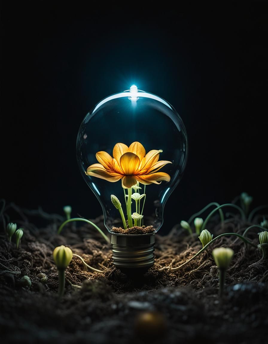 alien's fantasy scifi flower