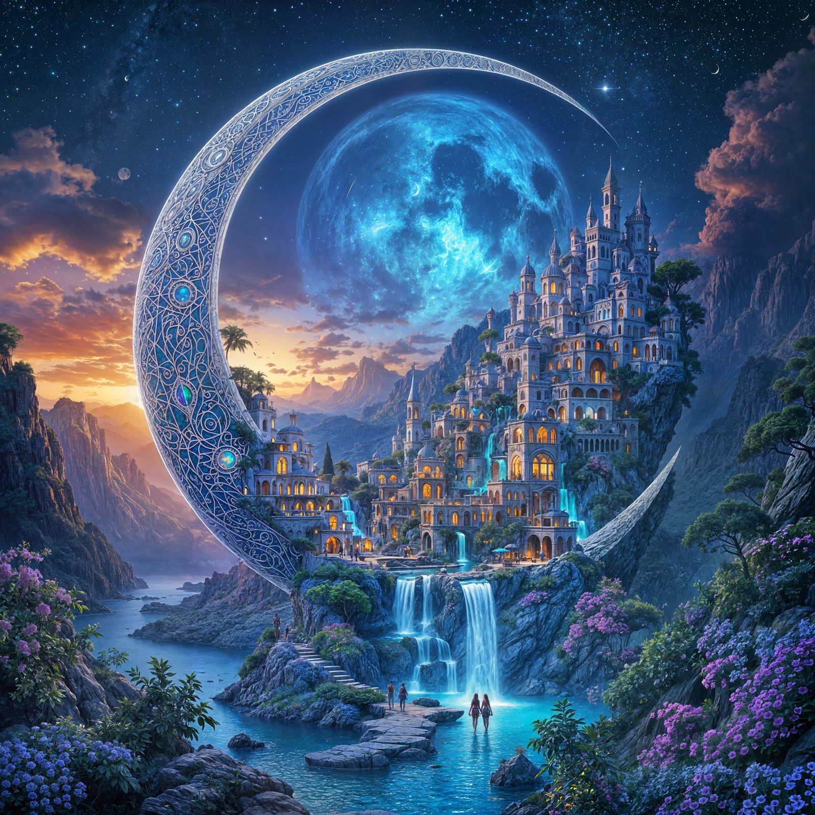 Lunar Simulacra