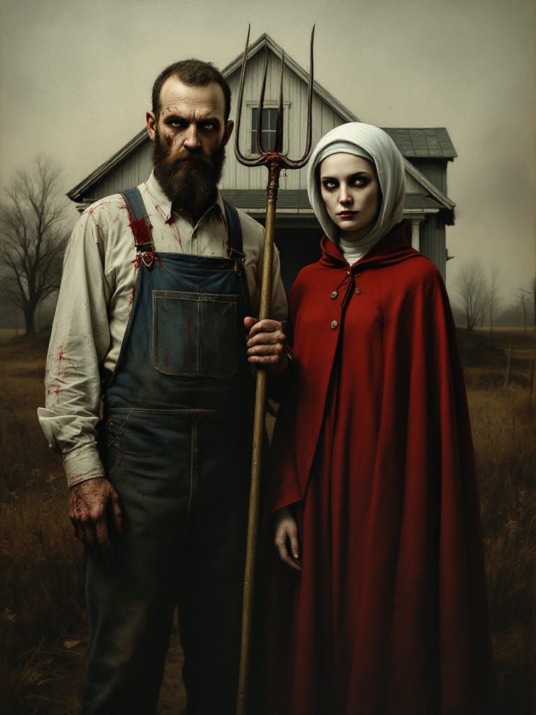 Horror American Gothic with Handmaid's Tale Influence