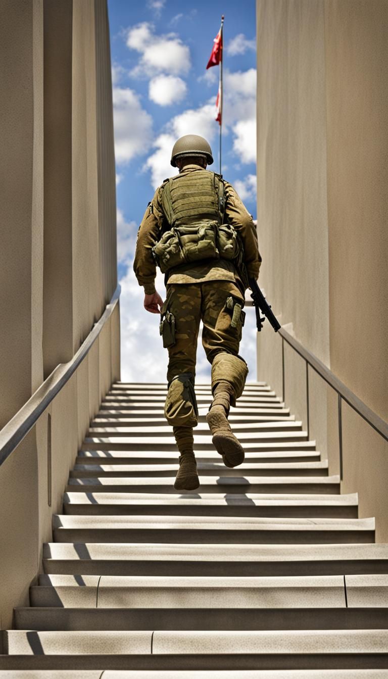 Soldier's Ascent to Heaven