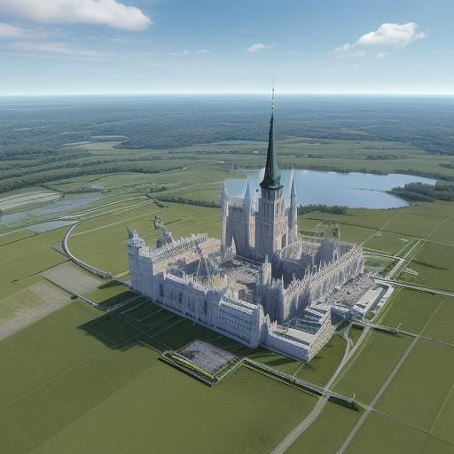 Futuristic Planning Vision in Hyperrealism