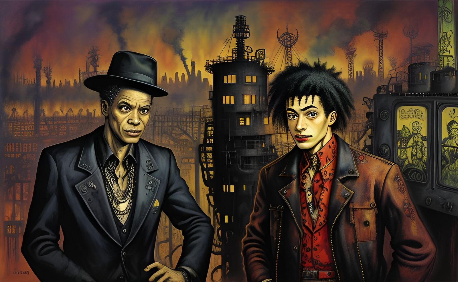 Vampires in Industrial Wonderland: A Dark Fantasy