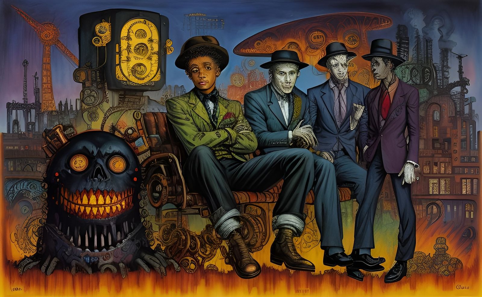 Vampires in Love in a Dark Industrial Wonderland