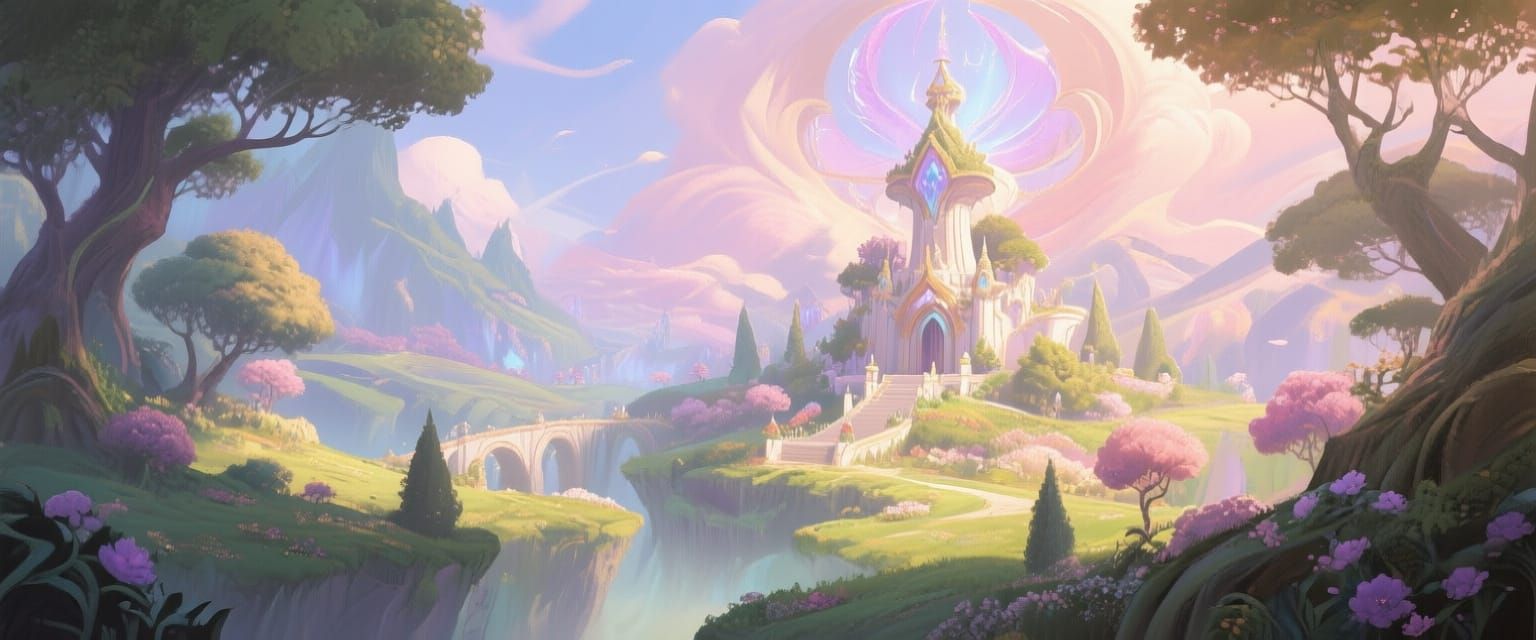 Enchanting Fantasy Realm: A Digital Masterpiece