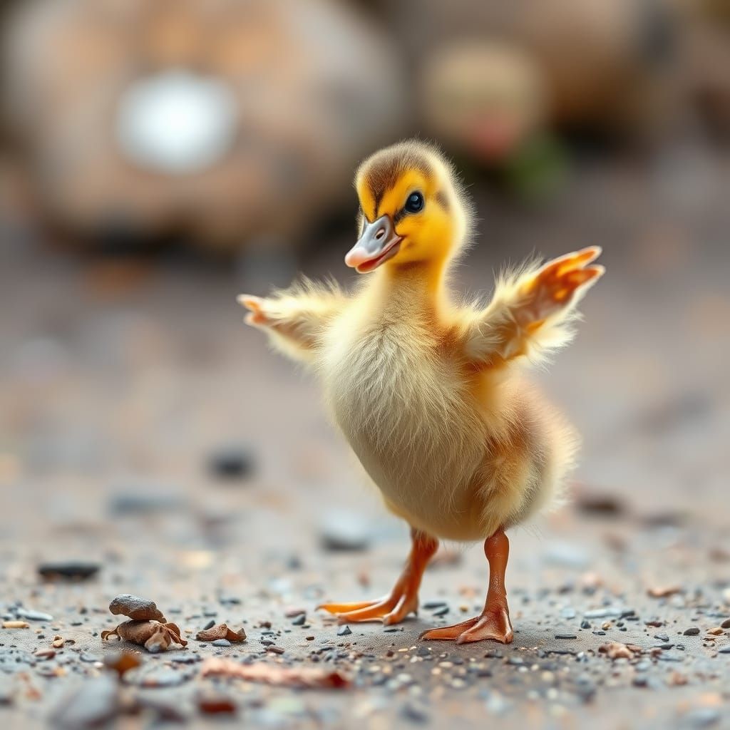 Cute Duckling Dancing