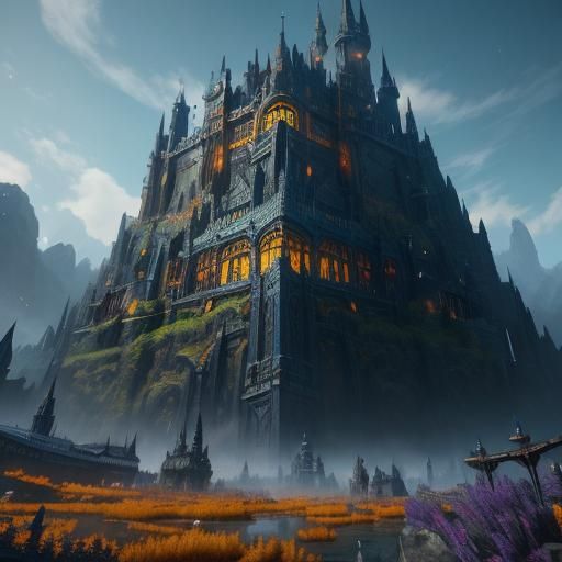 Detailed Matte Painting of a Fantastical Minion