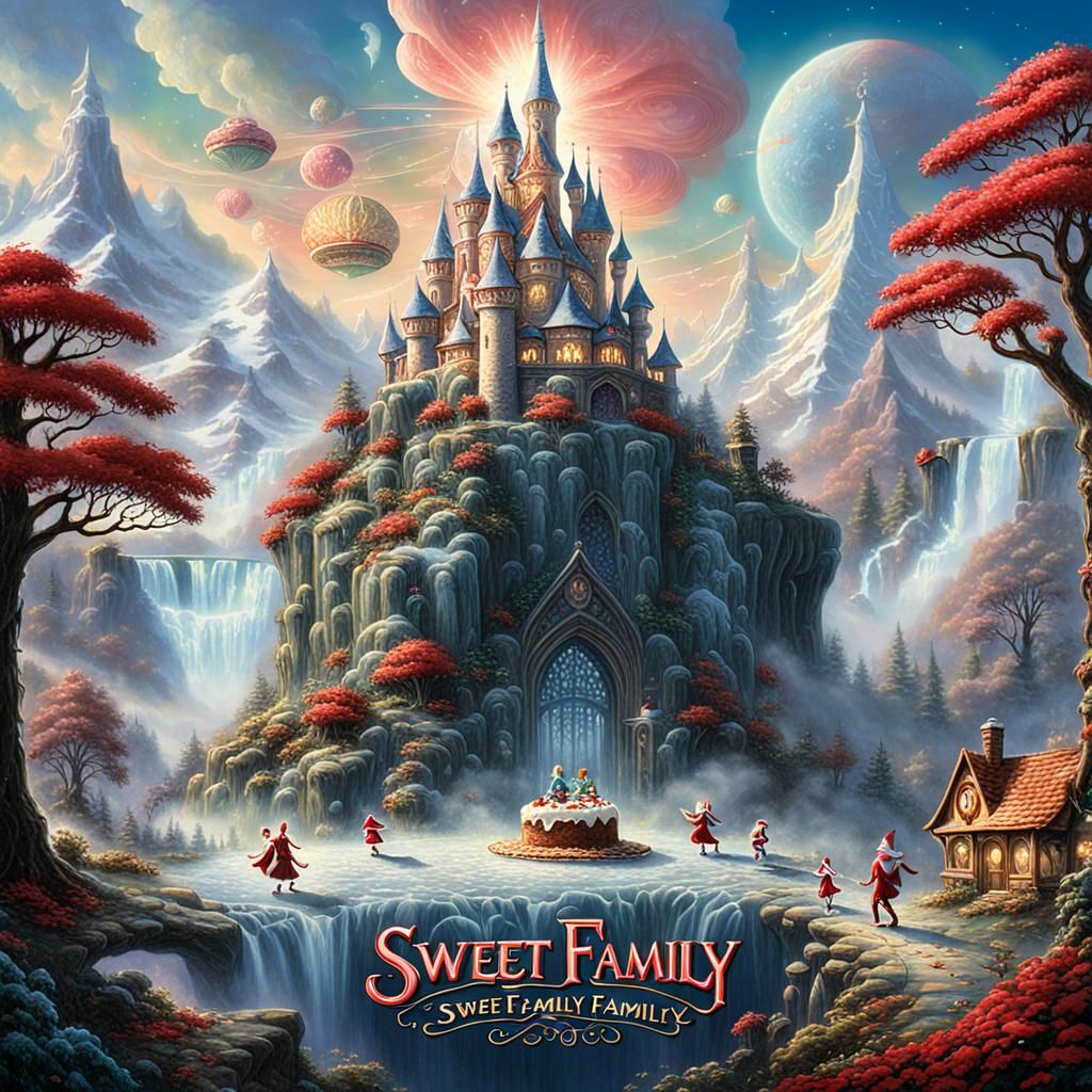 Sweet Family: Elf Cake Fight Comedy Poster