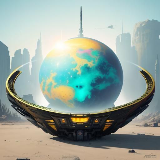 Thor in Intergalactic Arena with Explosions