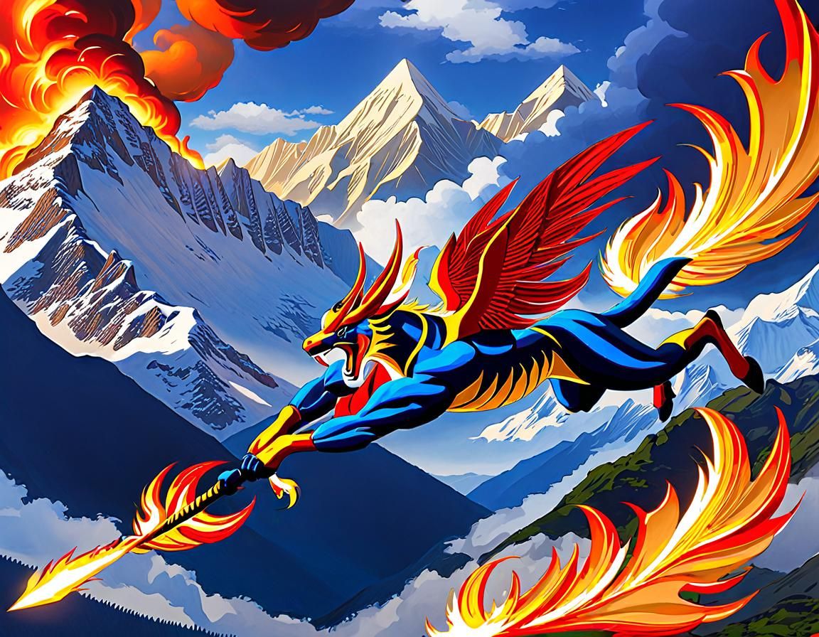 Abstract Portrait of a Yearning Soul