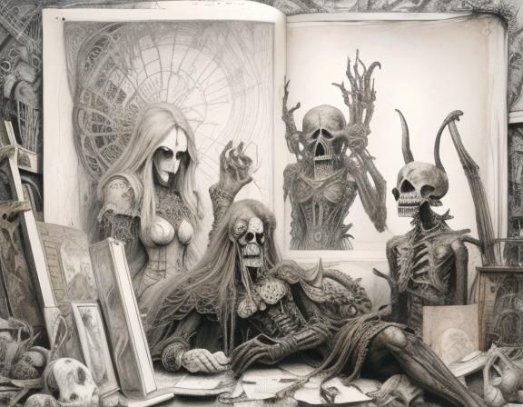 Memento Mori in Post-Apocalyptic Wonderland