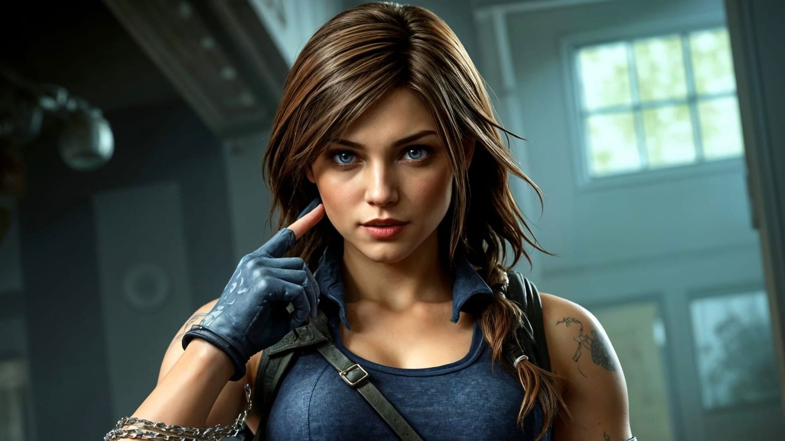 Jill Valentine Reimagined as Comic Book Art