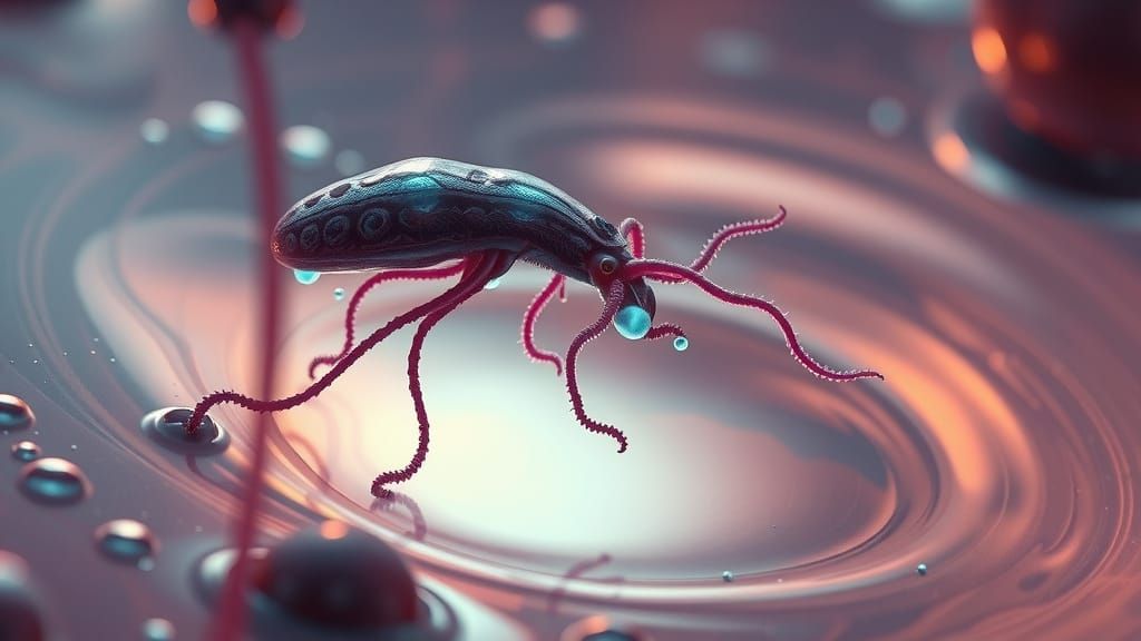 Alien microbe living in liquid ammonia