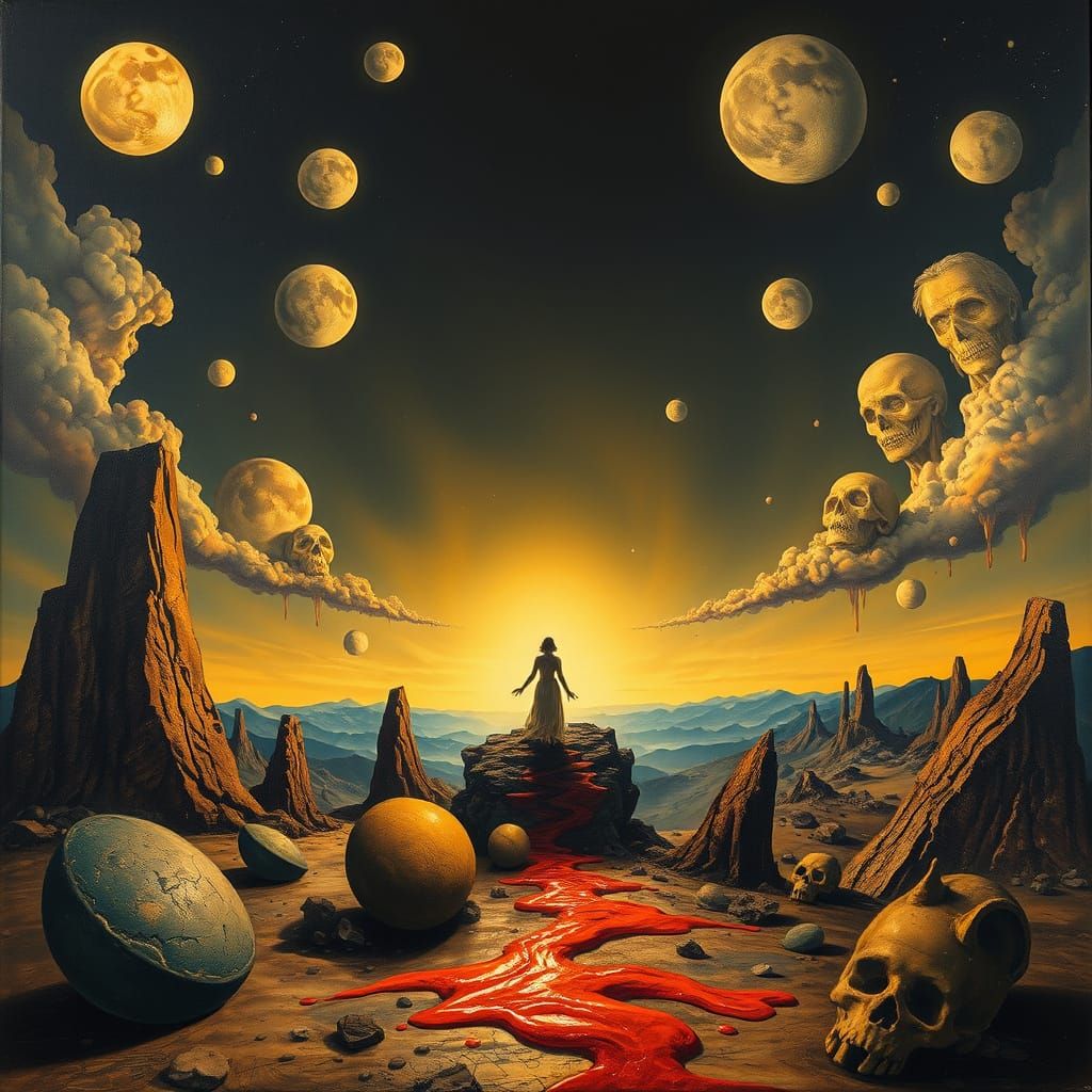 The path from Darkness to the Light, Surrealism