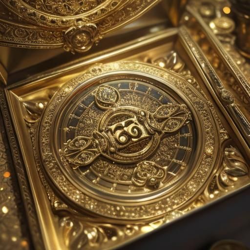 Mario in Lavish Treasure Chamber