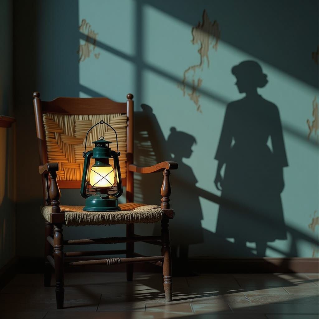 Lantern Light Shadows: Cinematic Digital Matte Painting