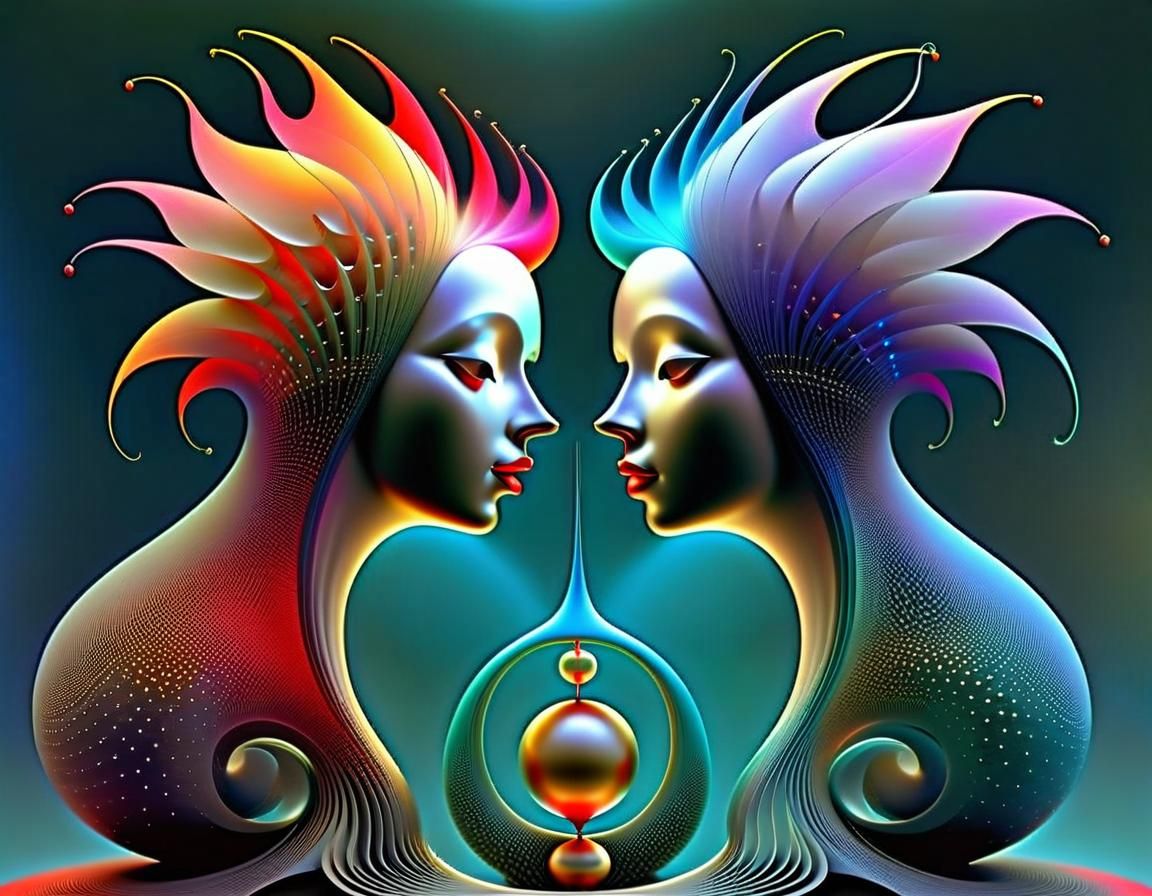 Intricate Atomic Universe Within a Universe