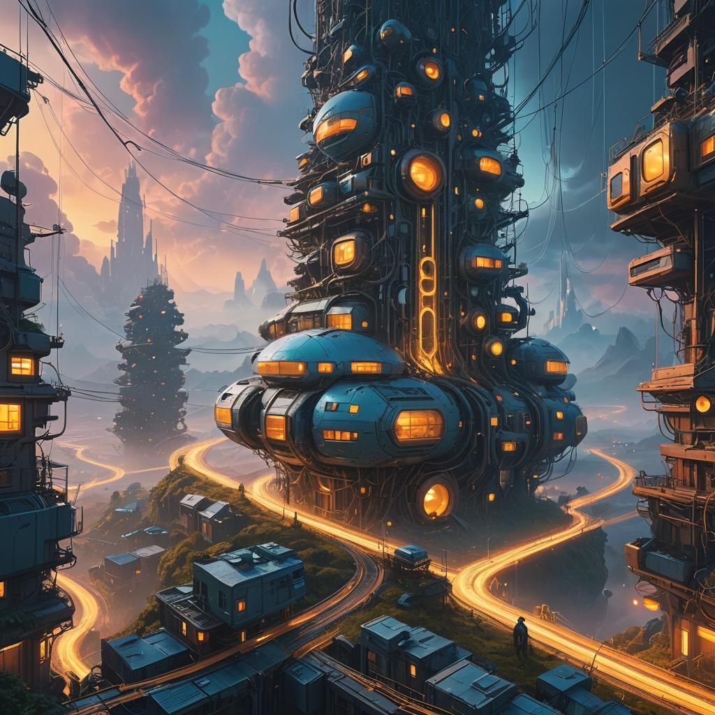 Dreamlike Neural Network in Dan Dos Santos Style