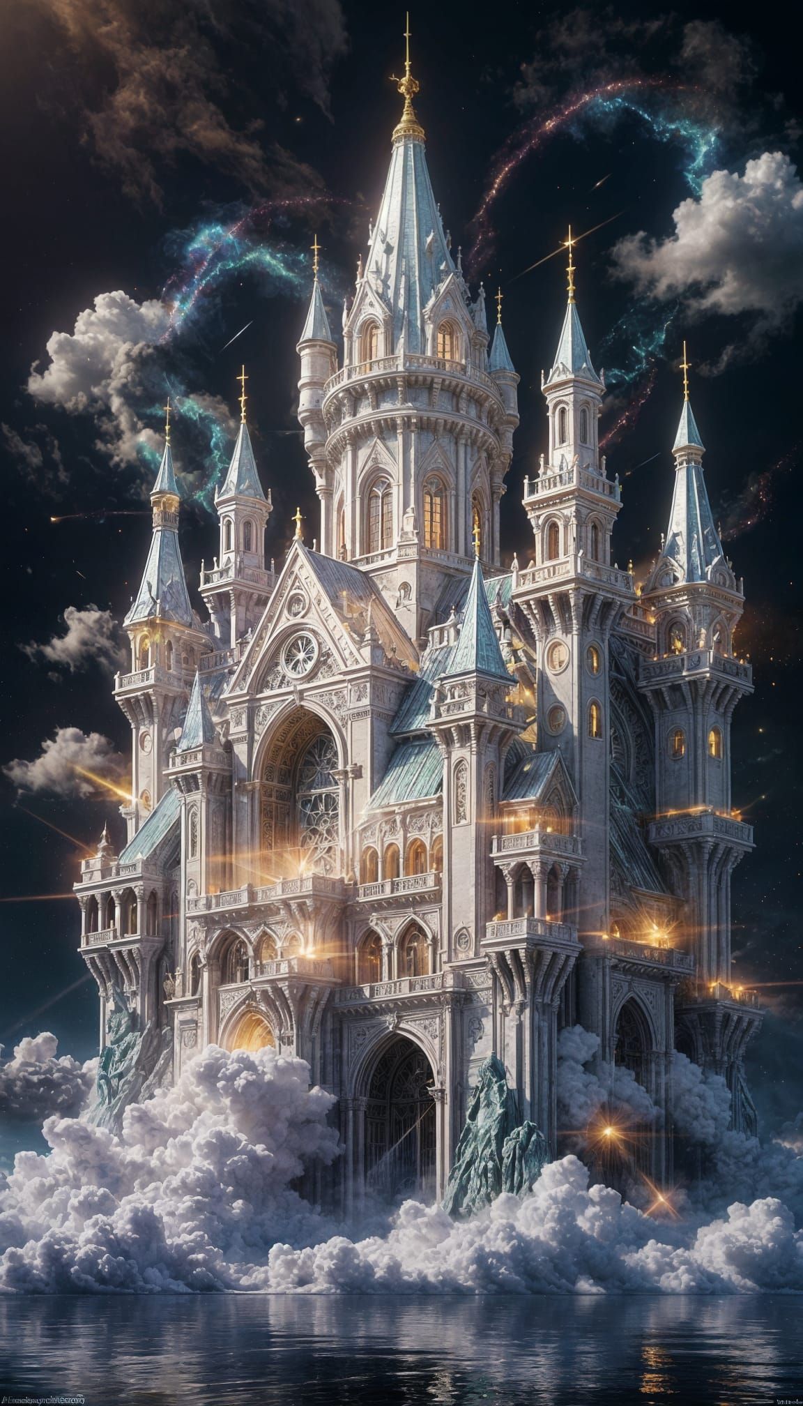 Majestic Entity in Celestial Splendor