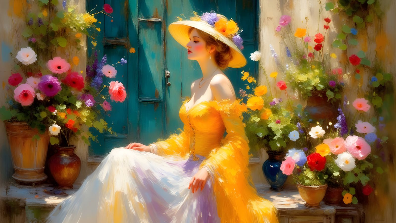 palette de couleurs vibrantes