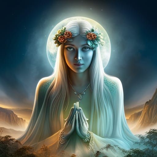 Whimsical Ghost in Haunted Cemetery: Concept Art