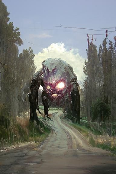 Sinister Monster at the End of the Road