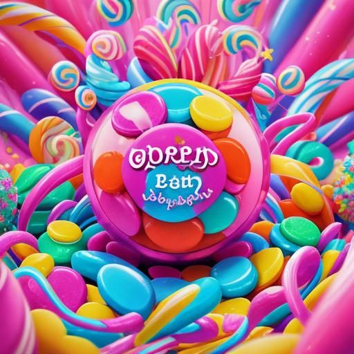 Dreamob in Whimsical Candyland Art Style