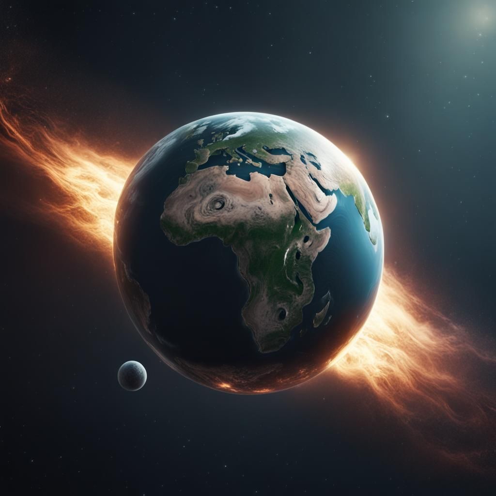 Shaking Earth: Epic Cinematic Digital Matte Painting