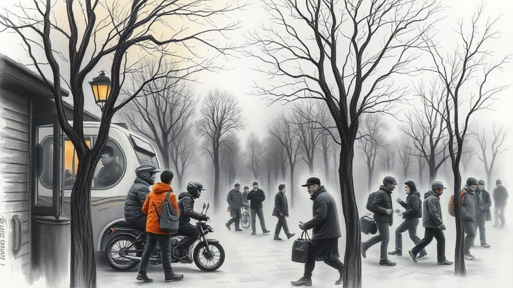 Hyperdetailed Charcoal Drawing with Watercolour Colour