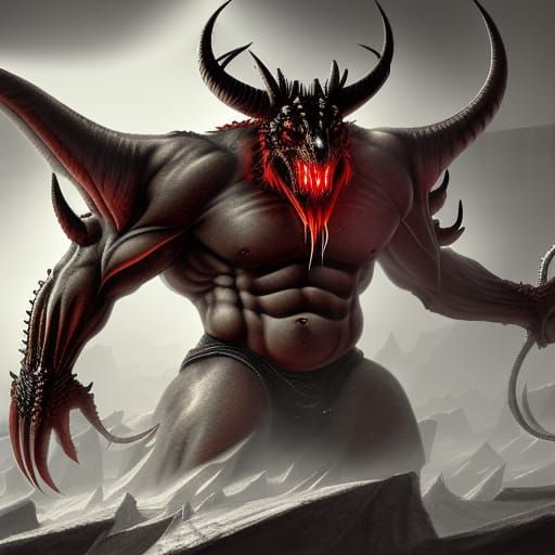 Draconic Juggernaut Concept Art in 8k