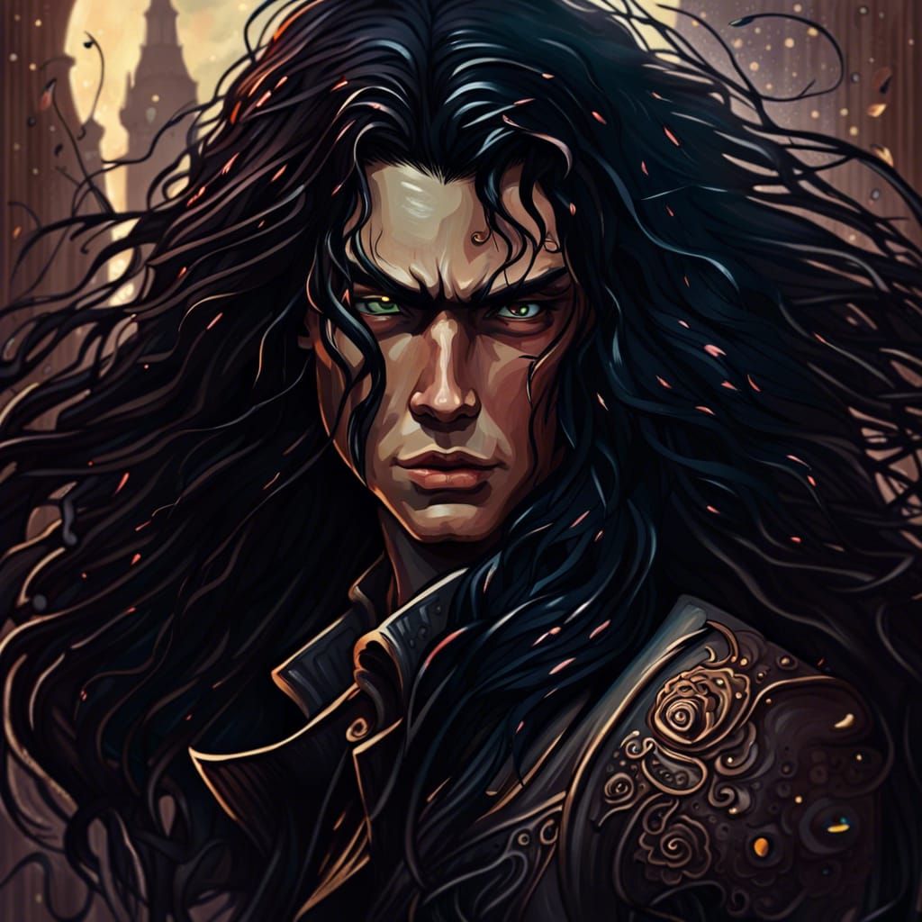 Noir Protector: Detailed Matte Painting in Unreal Engine