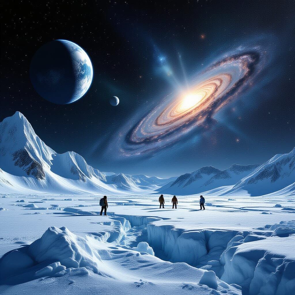 Frozen Nebula: An Ice Age in Space