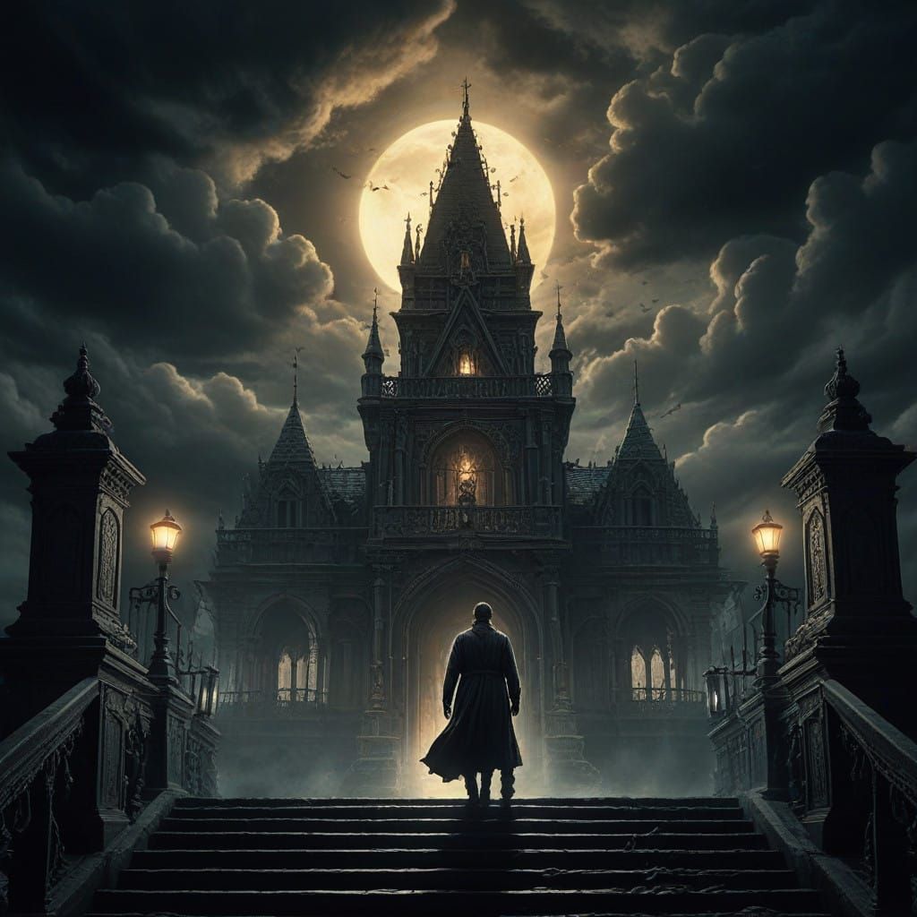 Mysterious Palace Genie Unleashes Dark Magic